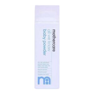 Mothercare all we know baby powder