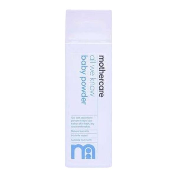 Mothercare all we know baby powder