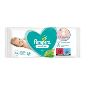 Pampers Sensitive Baby Wipes- 52pcs