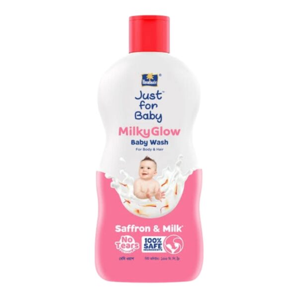 Parachute Just For Baby Milky Glow Baby Wash- 100ml