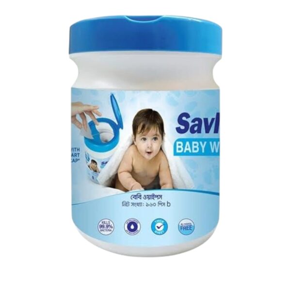 Savlon Baby Wipes- 160pcs