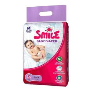 Smile belt style baby diapers