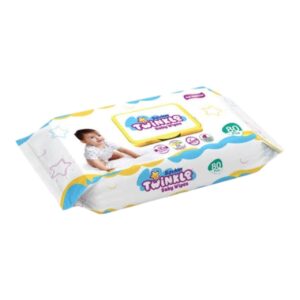 Twinkle Baby Wipes Pouch- 80pcs