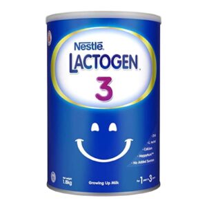 Lactogen 3 Follow Up Formula Milk Powder For 12-24 Month- 1800gm